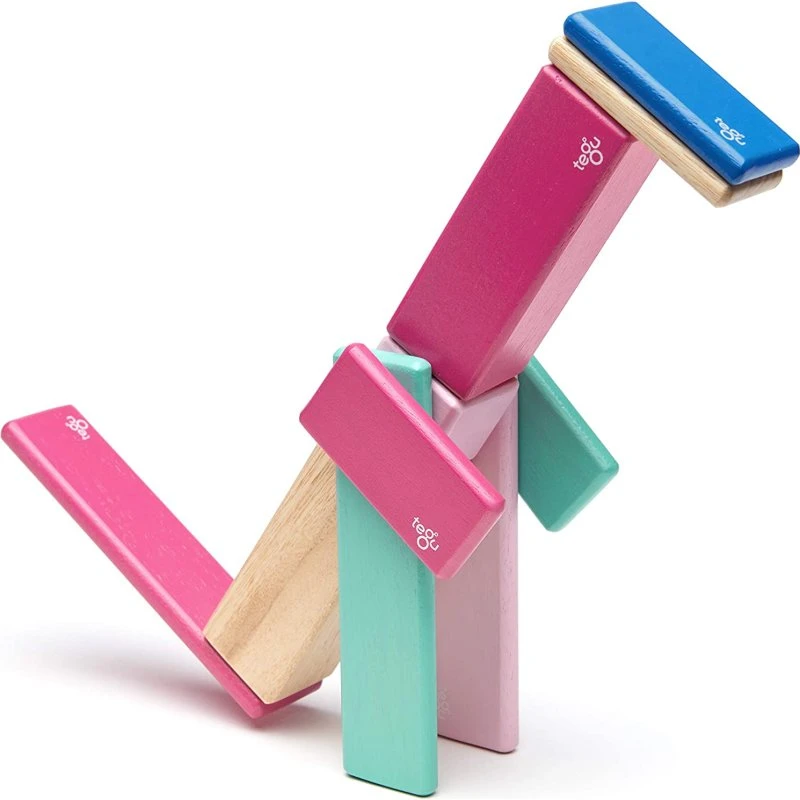 Tegu Blossom Set 14 Pezzi Magnetici in Legno