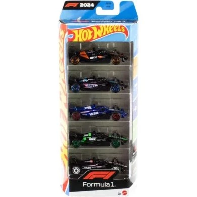 Hot Wheels Formula 1 Set 5 Auto Die-Cast 1:64