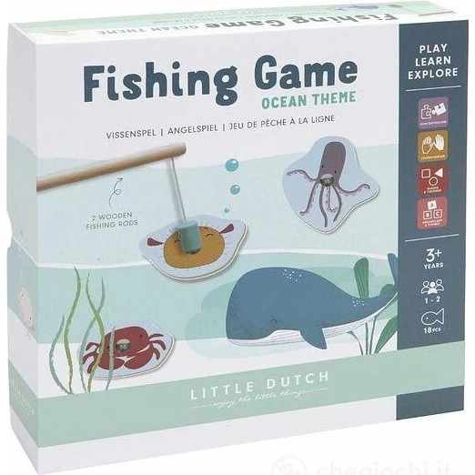 Little Dutch Fishing Game - Gioco di Pesca in Legno
