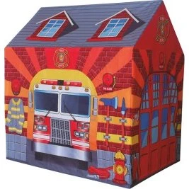 Caserma Pompieri Tenda da Gioco Bimbi 95x72x105 cm