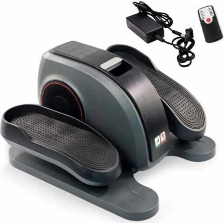 Veleta Mini Ellittica Grigio, 10 Velocità, Schermo LCD