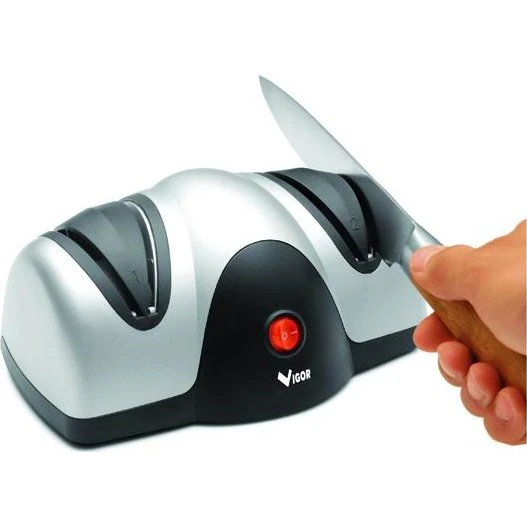 Vigor Zago Affilacoltelli Elettrico 40W a 2 Stadi