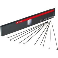DT Swiss Aerolite 2.0x0.9x284mm Raggi Piatti Nero 20pz