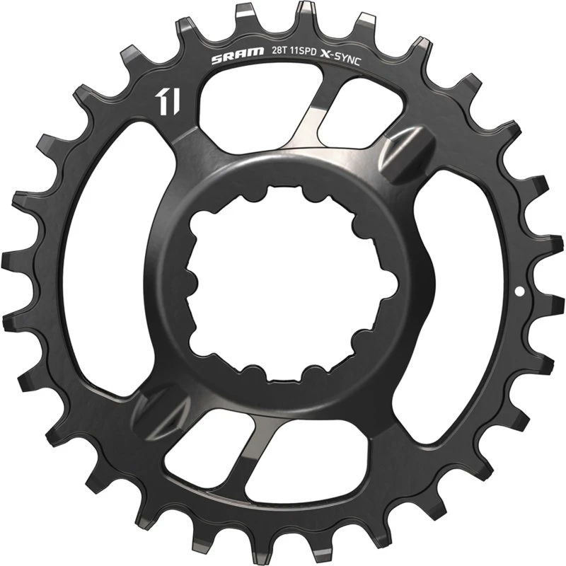 SRAM X-Sync Steel Direct Mount, Nero