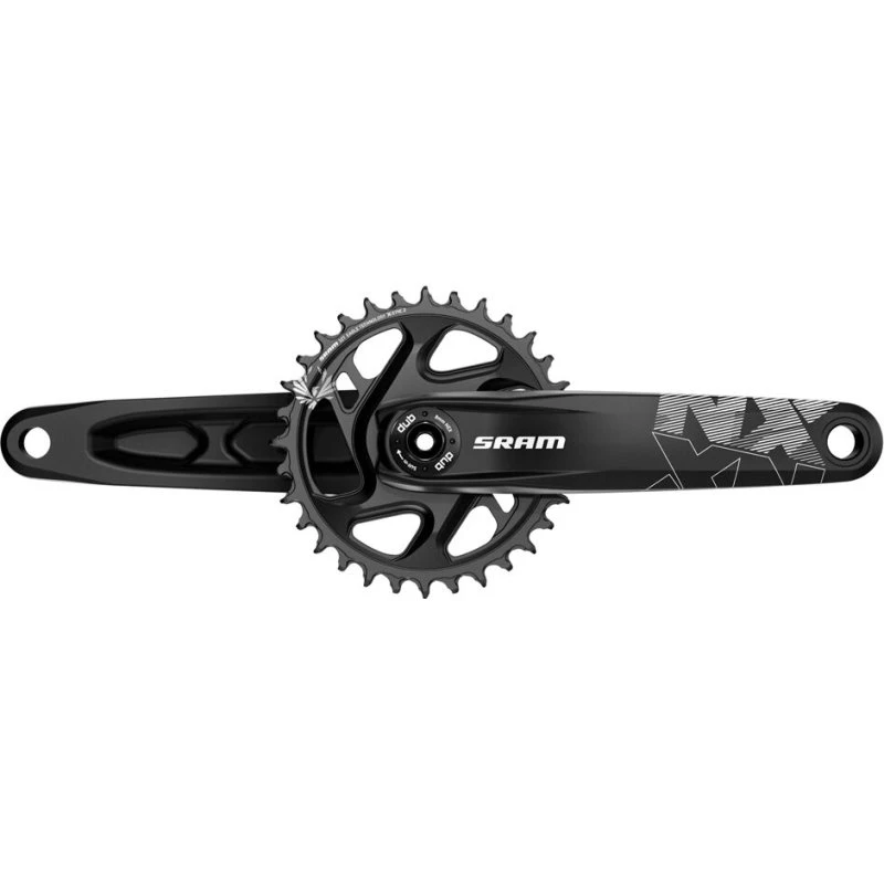 SRAM NX Eagle DUB 1x12V 32D 175mm Nero