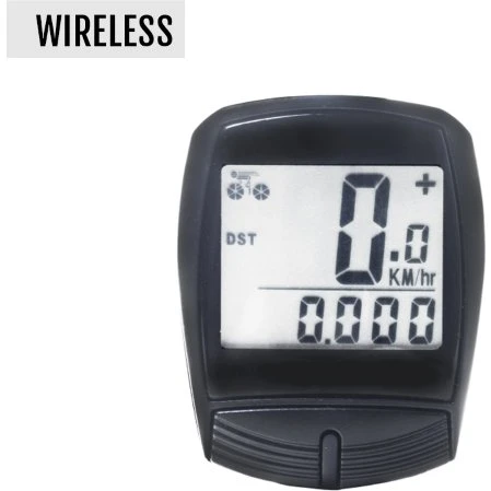 WAG Ciclocomputer 13 Funzioni Wireless Nero
