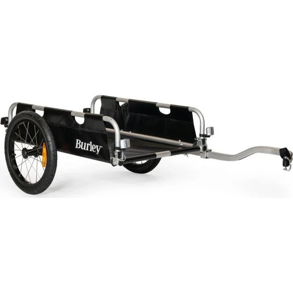 Burley Flatbed Transport Rimorchio Bicicletta Nero