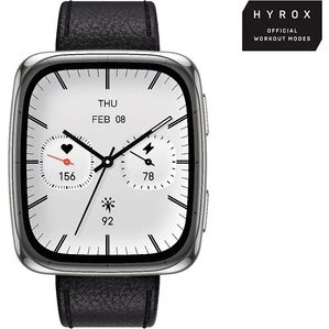 Amazfit Active 2 Square Nero con Cinturino in Silicone