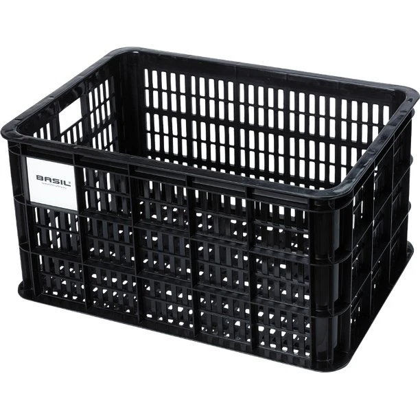 Basil Crate L 40L Nero Cestino Bicicletta