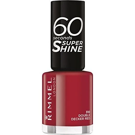 Rimmel Smalto Unghie 60 Seconds Super Shine 8 ml - Double Decker Red