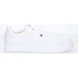 Tommy Hilfiger Sneakers Uomo Icon Court Bianche in Pelle