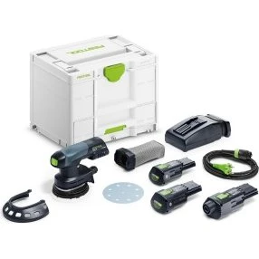 Festool ETSC 125 3.0 I-Set Smerigliatrice a Batteria