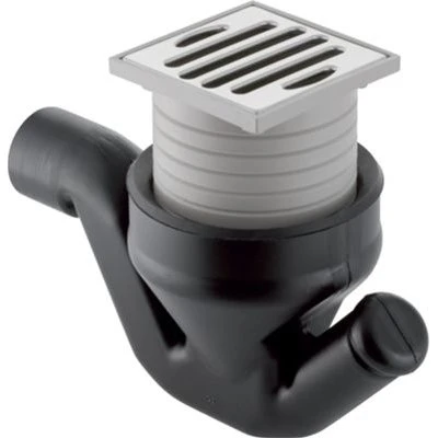 Geberit Sifone a Pavimento PP DN50 con Griglia 10x10 cm 361.613.00.1