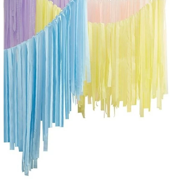 Bunte Mix & Match Luftschlangen Hänger 320m
