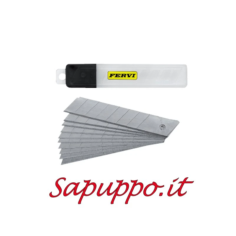 Fervi Serie 10 Lame 18 mm per Cutter