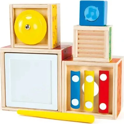 Hape Blocchi Musicali Matrioska Set 5 Pezzi