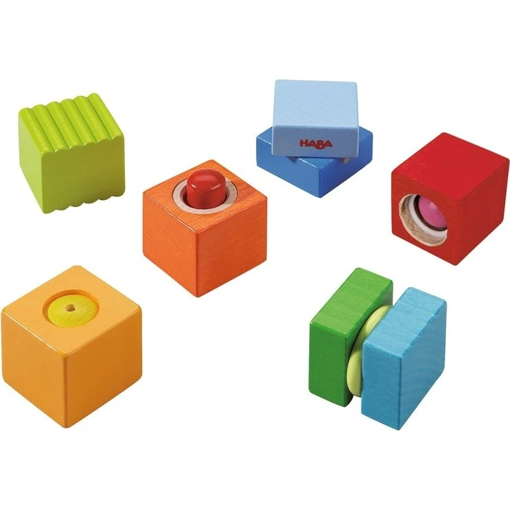Blocchi di scoperta - Cubi sonori 6 pezzi
