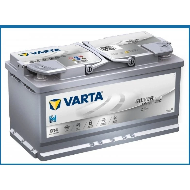 Varta A5 Silver Dynamic AGM 12V 95Ah 850A B13