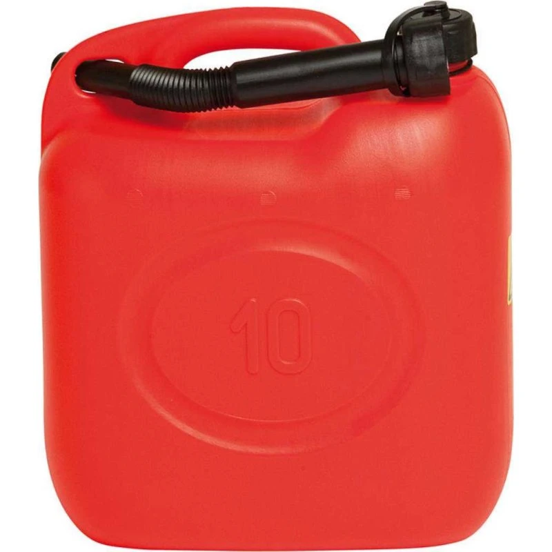 Tanica Benzina Omologata 10 L con Beccuccio Estraibile