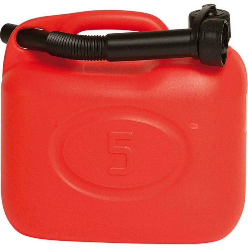 Tanica Benzina Omologata Lt 5 con Beccuccio