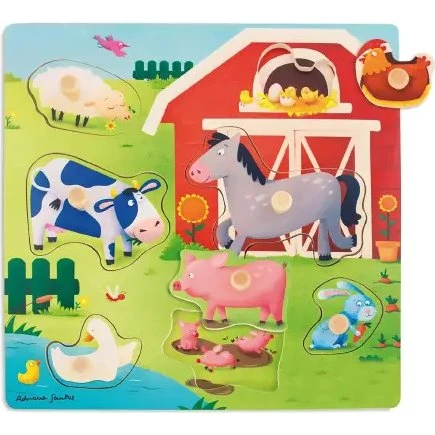 Goula Puzzle Mamme e Cuccioli Fattoria