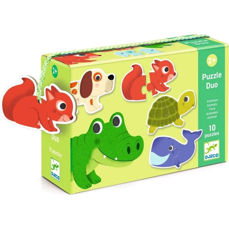 Djeco Puzzle Duo Animali