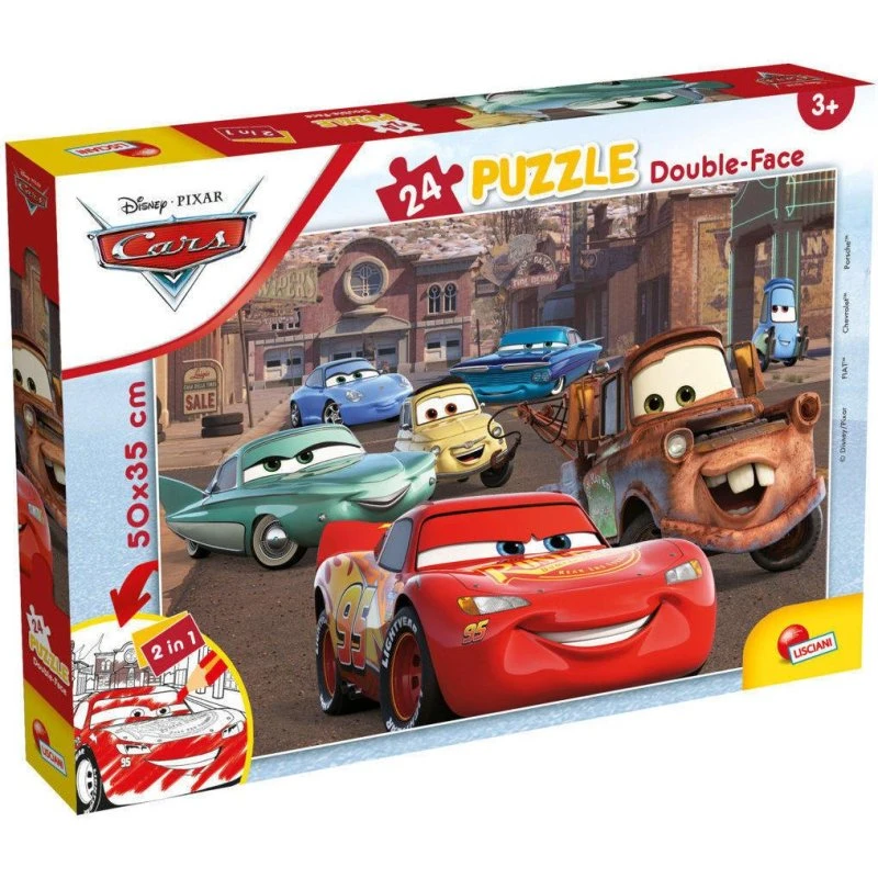 Lisciani Cars Puzzle Df Plus 24 Pezzi