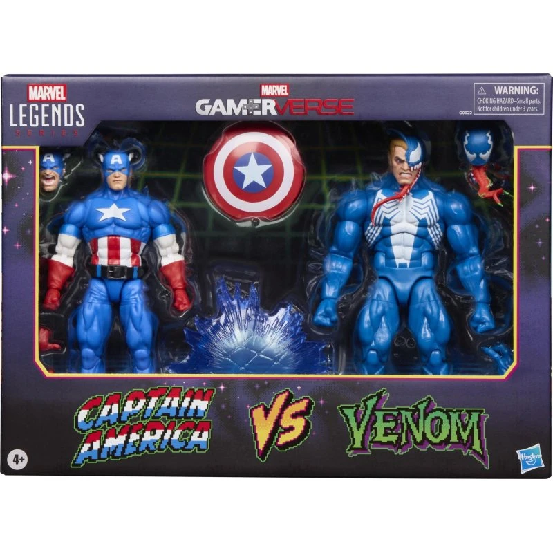 Hasbro Marvel Legends Captain America vs Venom 301178
