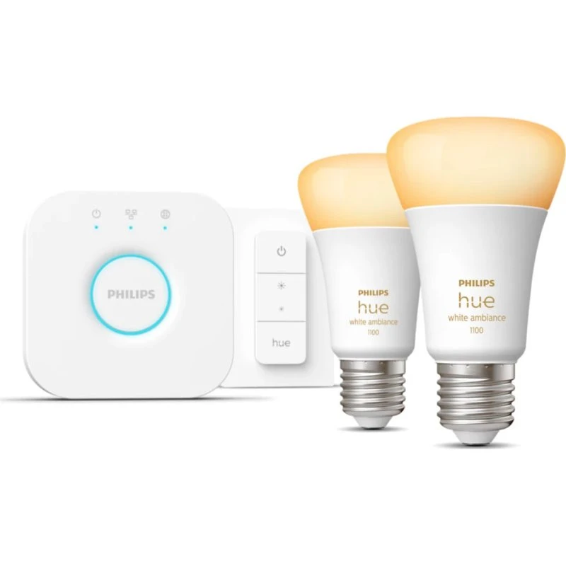 Philips Hue White Ambiance Starter Kit 2 lampadine