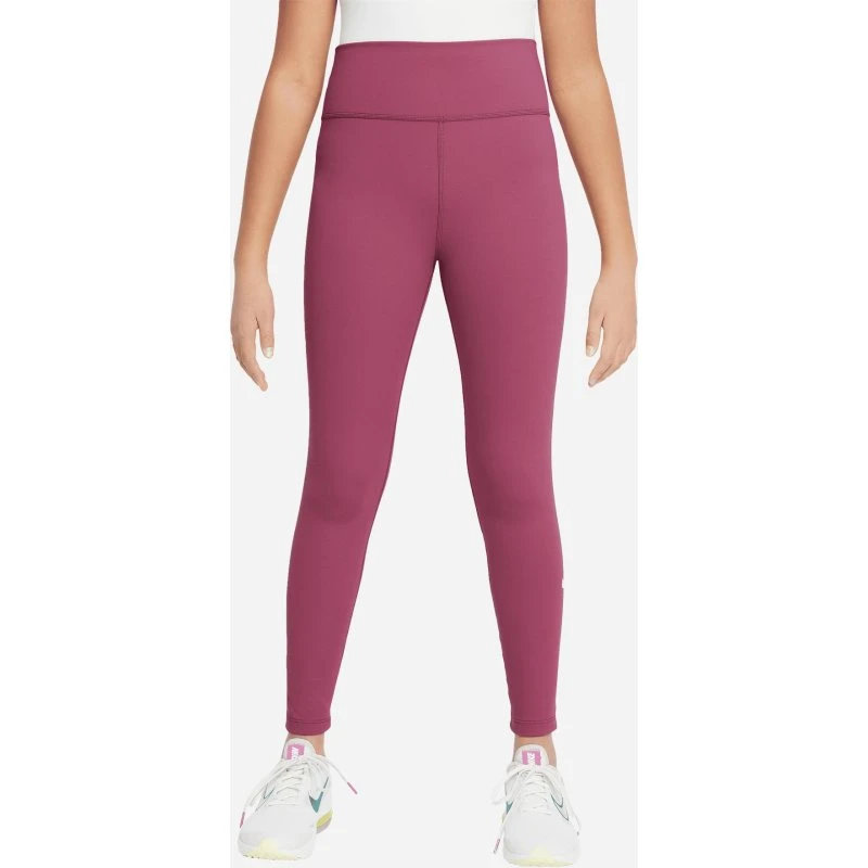 Nike Girls' Fitness One Leggings Junior Mystic Navy/White