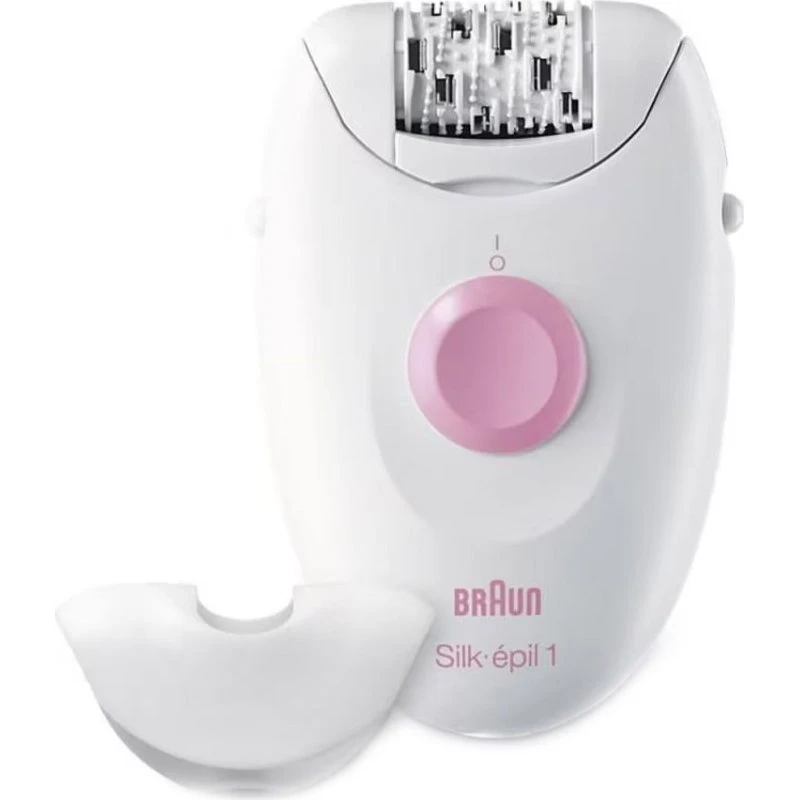 Braun Silk-Épil 1 1370 Epilatore a rete 20 pinzette Bianco