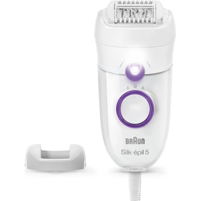 Braun Silk-épil 5 -505 Power, Porpora/Bianco