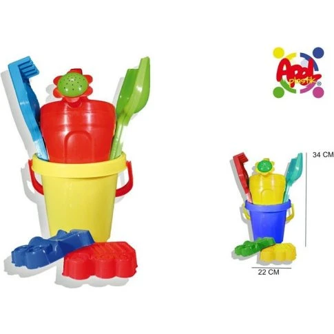 Marine 112950A Set Secchiello con Accessori Palette
