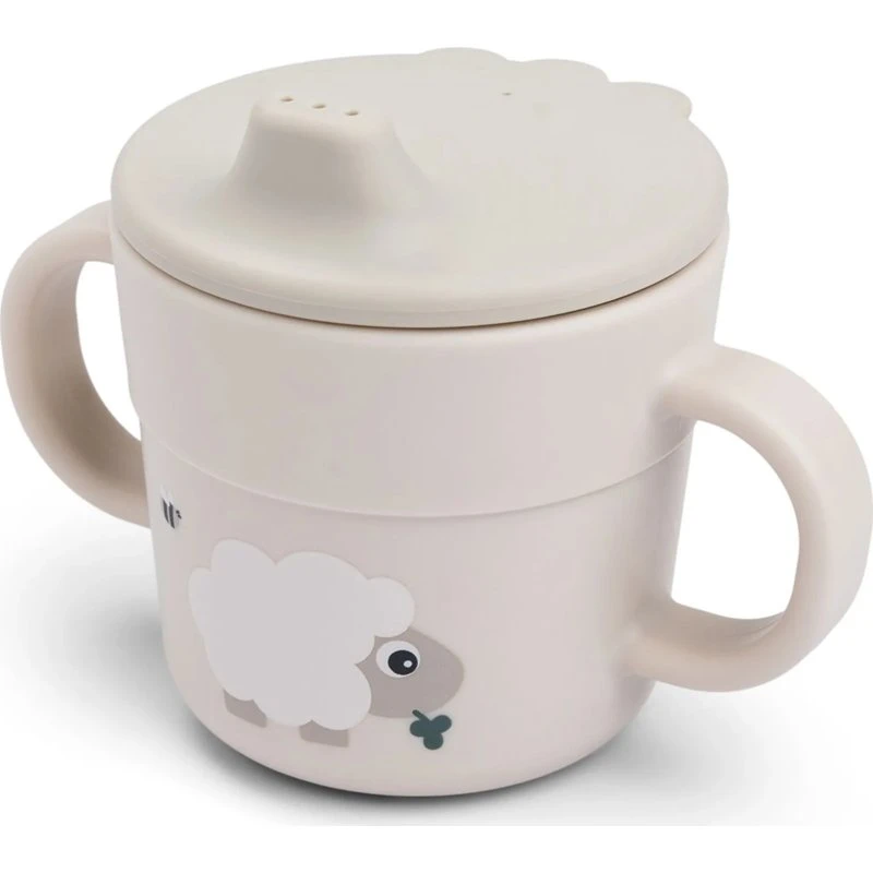 Done by Deer Tazza con Beccuccio 2in1 - Sabbia