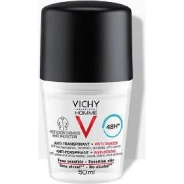 Vichy Homme Deo Anti-Macchie 48h Roll-On 50ml