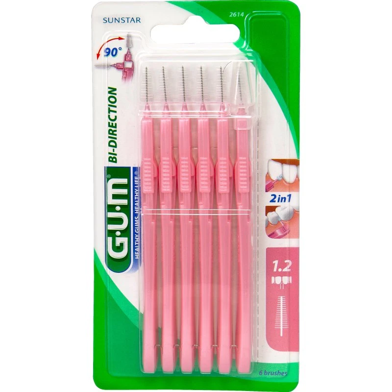 GUM Bidirection 2614 Scovolini 6pz