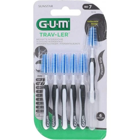 GUM Trav-Ler Iso 7 2,6 mm 6 Pezzi