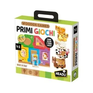 HEADU I Miei Primi Giochi in Legno