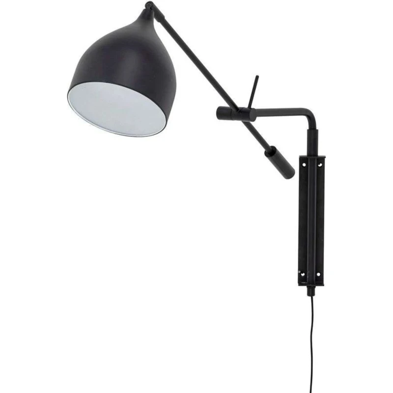 Bloomingville Lyam Lampada da Parete Nera