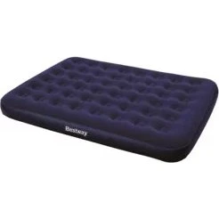 Bestway Airbed Blu Floccato Matrimoniale 191x137x22 cm
