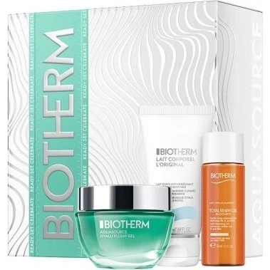 Biotherm Cofanetto Aquasource Hyalu Plump Gel 4 Prodotti