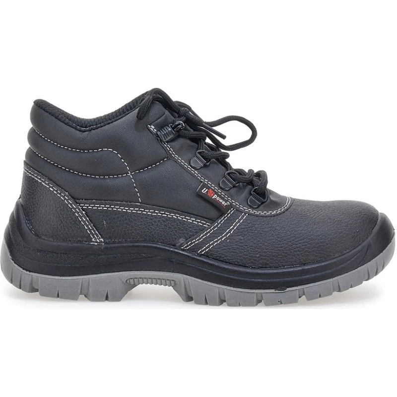U Power SAFE S3 SRC Scarpe Antinfortunistiche Alte Pelle Nera