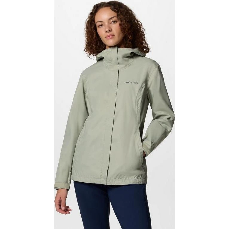 Columbia Women's Arcadia Packable Waterproof Jacket Verde