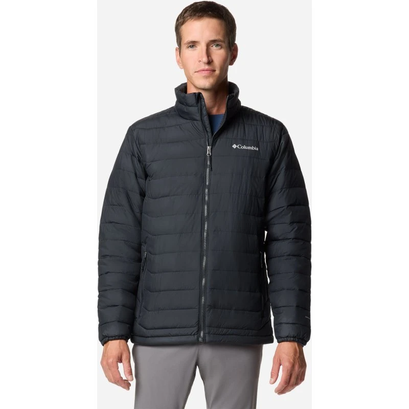 Columbia Powder Lite II Isolata Uomo Nero