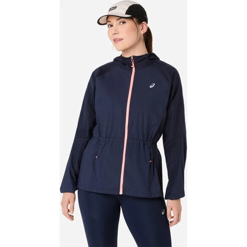 ASICS Road Packable Jacket Donna Midnight