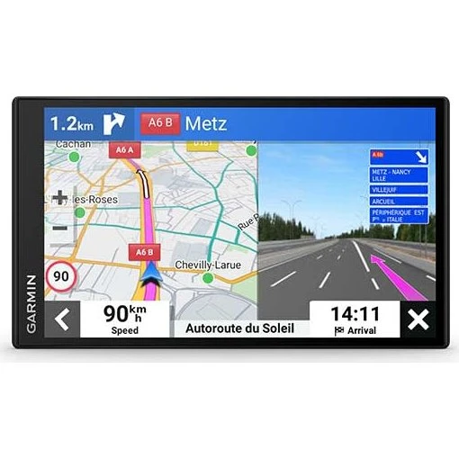 Garmin DriveSmart 76MT-S Navigatore Auto 7" Nero