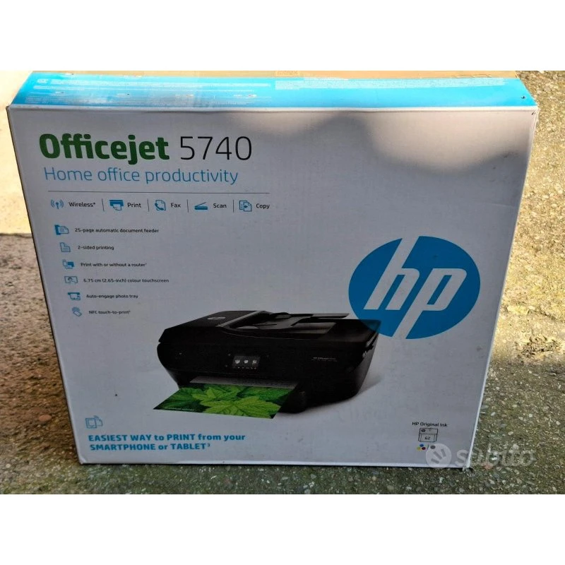 HP OfficeJet 5740 Stampante A4 4-in-1 Wi-Fi