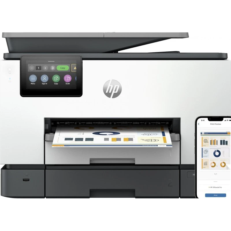 HP OfficeJet Pro 9130B Multifunzione A4 Colori
