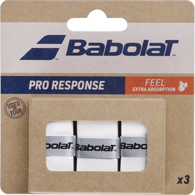 Babolat Pro Response X3 Overgrip Bianco (x3)