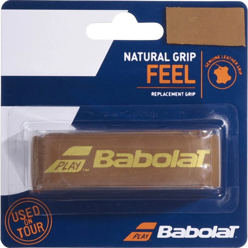 Babolat Natural Grip Brown - 100% Vera Pelle